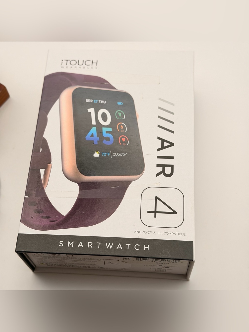 ITouch Air 4, Full set, purple/gold, Box, Papers